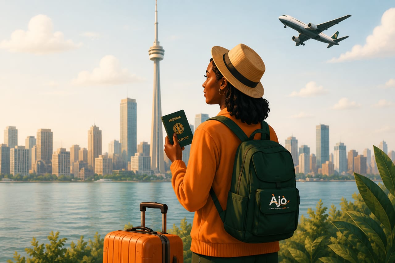 Traveller preparing for relocation